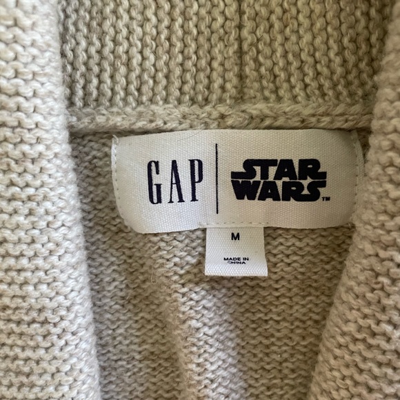 STAR WARS Shawl Collar Boy’s Sweater - Picture 2 of 5